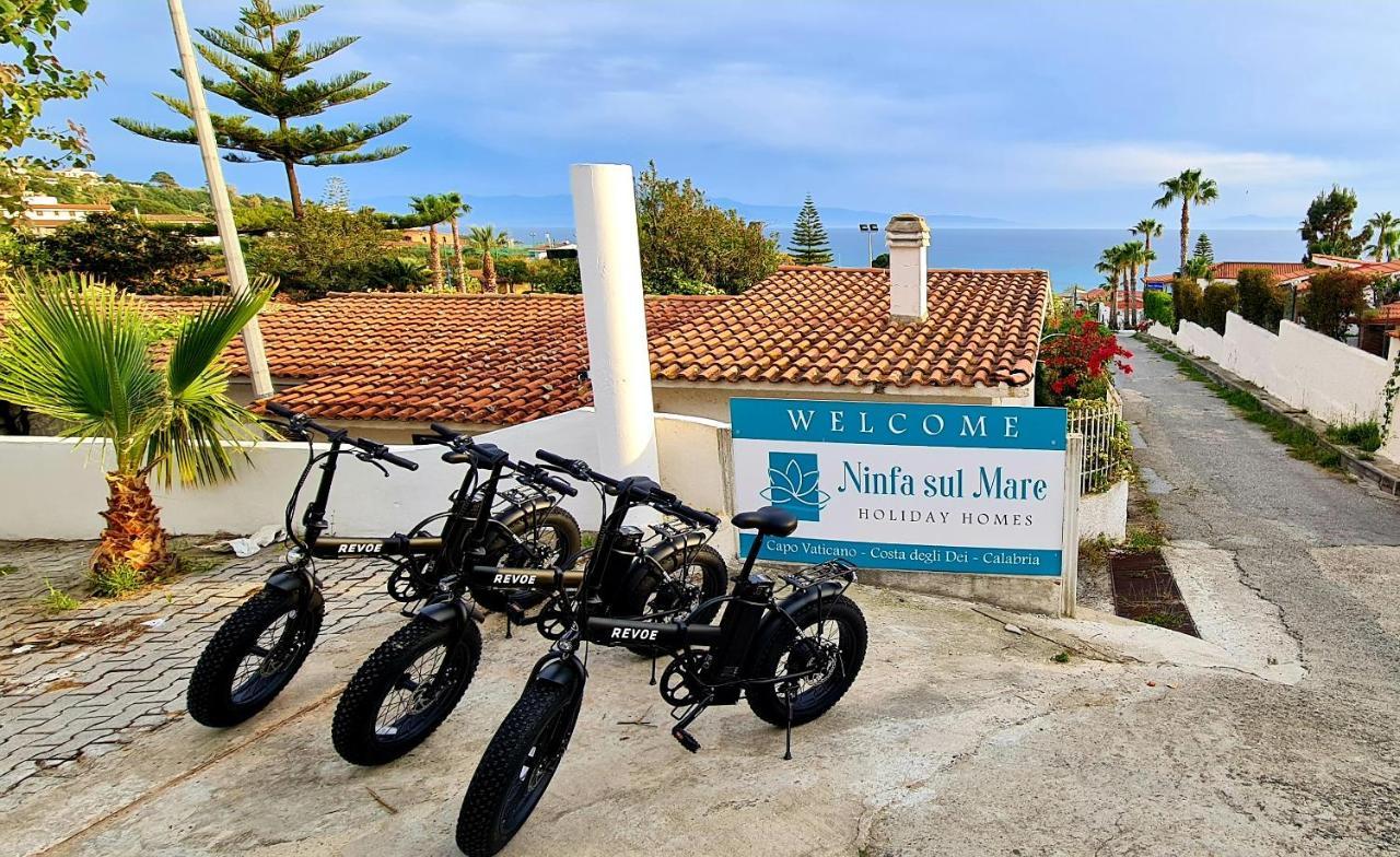 Ninfa Sul Mare Apartments 50 M E T R I Dal Mare Best Breakfast And Free Parking Capo Vaticano Eksteriør bilde