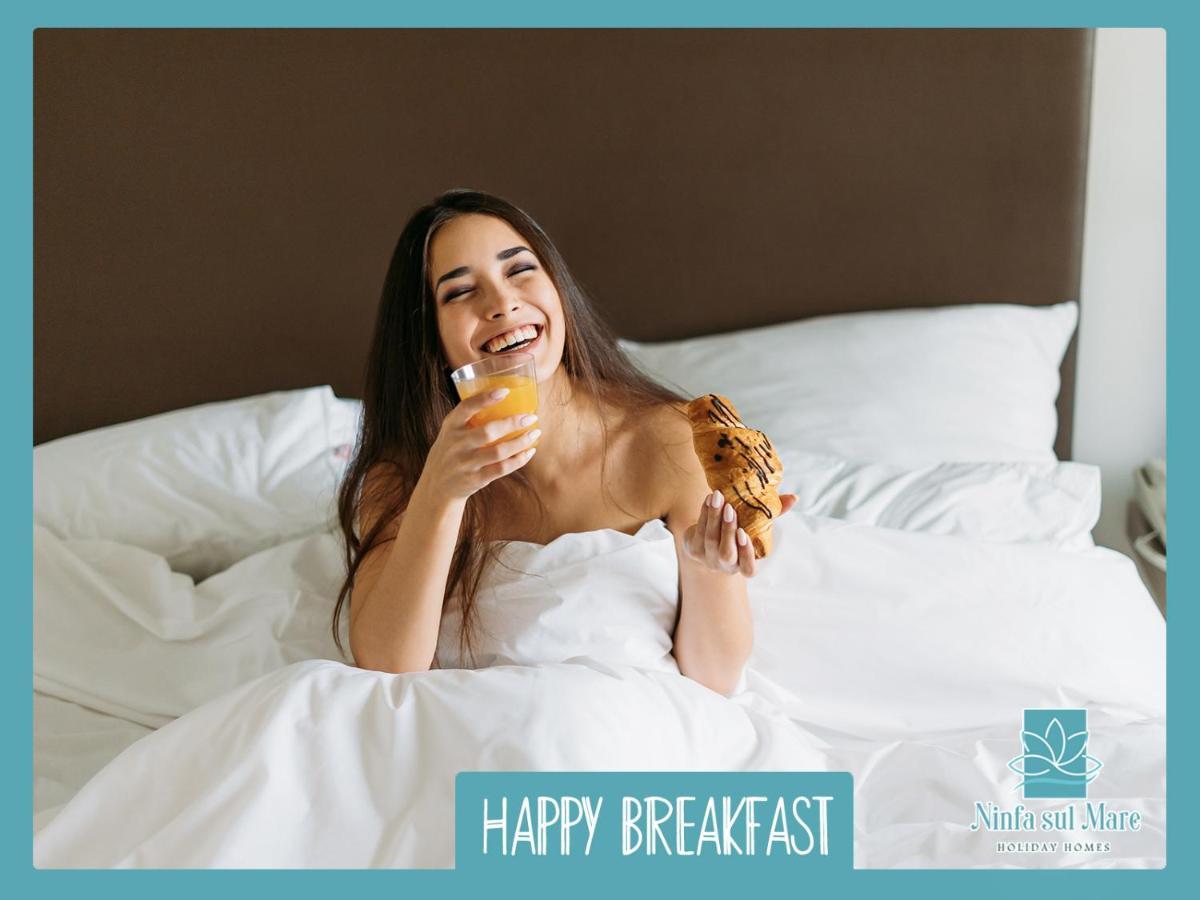 Ninfa Sul Mare Apartments 50 M E T R I Dal Mare Best Breakfast And Free Parking Capo Vaticano Eksteriør bilde