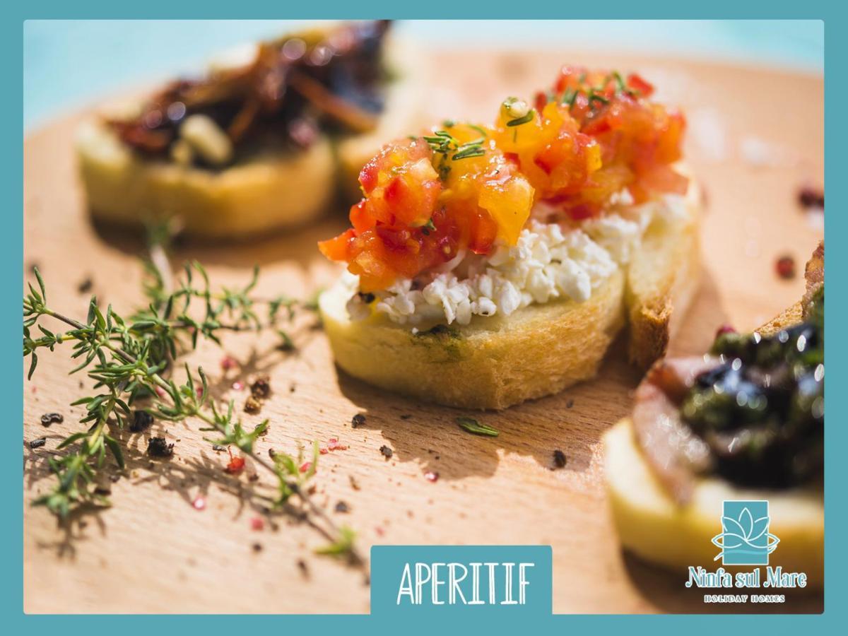Ninfa Sul Mare Apartments 50 M E T R I Dal Mare Best Breakfast And Free Parking Capo Vaticano Eksteriør bilde