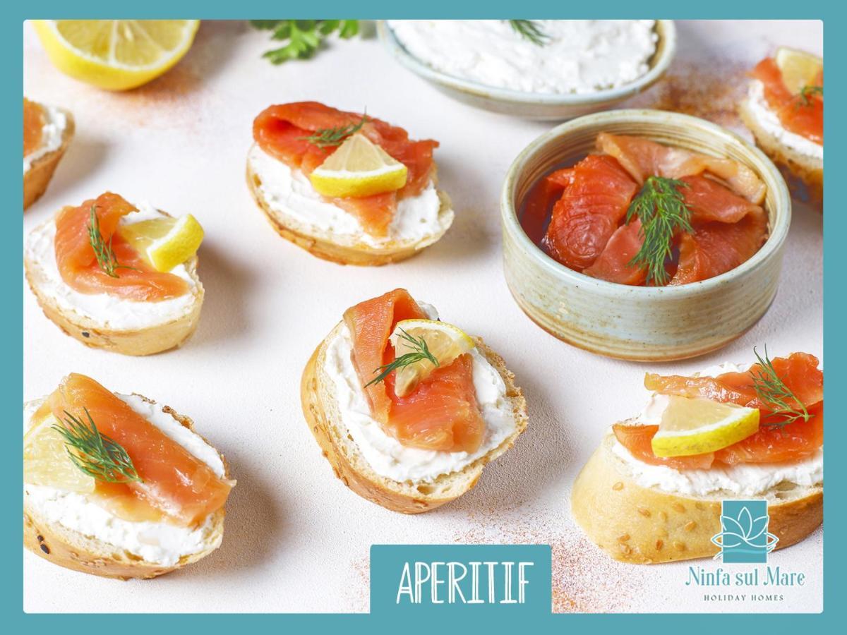 Ninfa Sul Mare Apartments 50 M E T R I Dal Mare Best Breakfast And Free Parking Capo Vaticano Eksteriør bilde