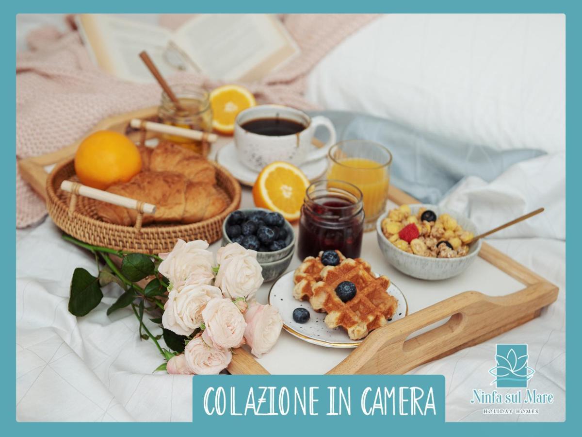 Ninfa Sul Mare Apartments 50 M E T R I Dal Mare Best Breakfast And Free Parking Capo Vaticano Eksteriør bilde